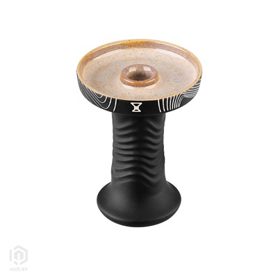 Купить Чаша ALPHA BOWL - Wave Phunnel (PH) Arctic Black за 65,99 в магазине Кальянная Республика