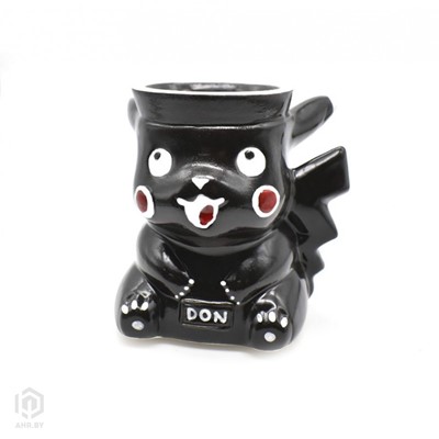 Купить Чаша для кальяна DON Anime Pika Black-White-Red за 38,50 в магазине Кальянная Республика