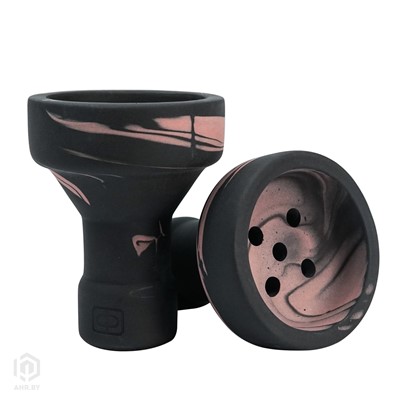 Купить Чаша для кальяна Форма Убивашка L Black Pink розовый за 32,99 в магазине Кальянная Республика