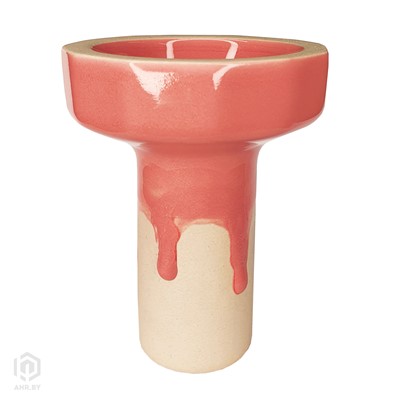 Купить Чаша для кальяна Juicy Evil Bowl Glaze потеки розовый за 35,79 в магазине Кальянная Республика