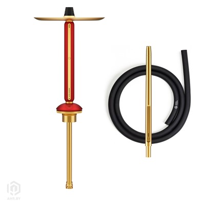 Купить Кальян Alpha Hookah ECHO GOLD Ruby Red за 899,99 в магазине Кальянная Республика