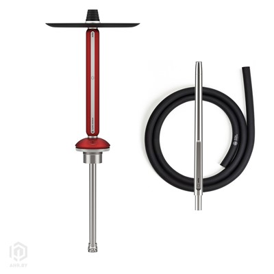 Купить Кальян Alpha Hookah ECHO Ruby Red за 759,99 в магазине Кальянная Республика