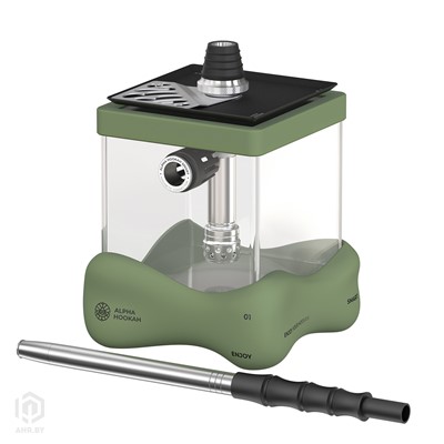 Купить Кальян Alpha Hookah SMART Bubble Green за 569,99 в магазине Кальянная Республика
