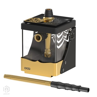 Купить Кальян Alpha Hookah SMART Exzo Gold за 639,99 в магазине Кальянная Республика