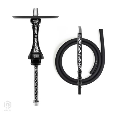 Купить Кальян Alpha Hookah X ARTIST Black Matte за 419,99 в магазине Кальянная Республика