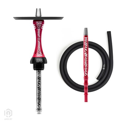 Купить Кальян Alpha Hookah X ARTIST Red Matte за 495,99 в магазине Кальянная Республика