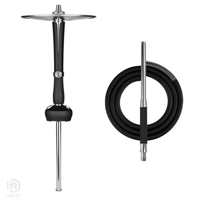 Купить Кальян Hoob Enzo Black x Stainless steel комплект за 1059,99 в магазине Кальянная Республика
