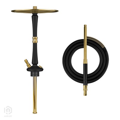 Купить Кальян Hoob Go Black х Gold комплект за 639,99 в магазине Кальянная Республика