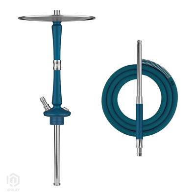Купить Кальян Hoob Go Marine blue x Stainless steel комплект за 549,99 в магазине Кальянная Республика