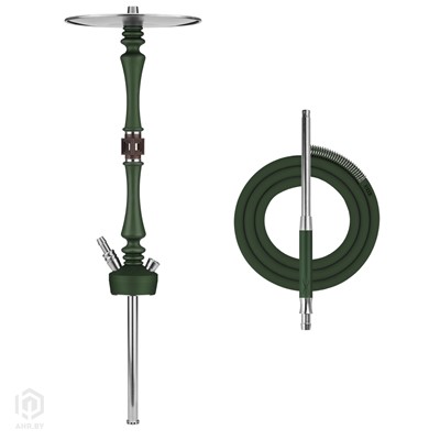 Купить Кальян Hoob Mars Pro British racing green x St. s. комплект за 749,99 в магазине Кальянная Республика