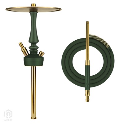 Купить Кальян Hoob Mars Pro Mini British rac. gr. x Gold комплект за 699,99 в магазине Кальянная Республика