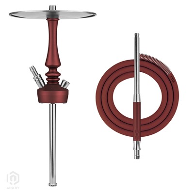 Купить Кальян Hoob Mars Pro Mini Wine red x St. s. комплект за 629,99 в магазине Кальянная Республика
