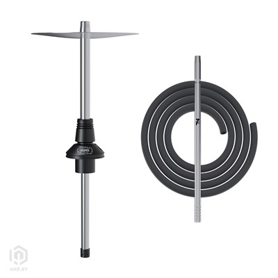 Купить Кальян ML Clan Reaper Black V1 комплект за 174,99 в магазине Кальянная Республика