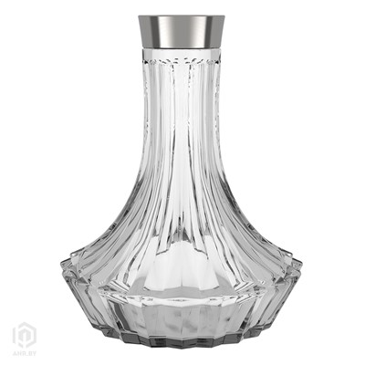 Купить Колба для кальяна CRAFT TWISTLOCK SILVER Прозрачная за 219,99 в магазине Кальянная Республика