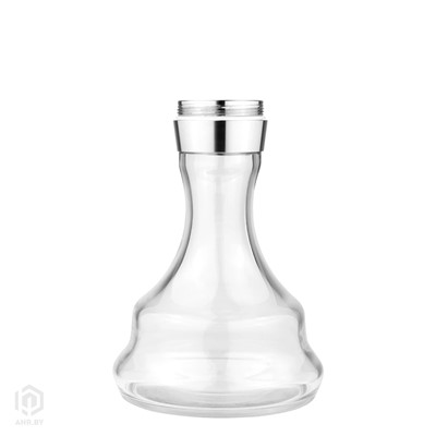 Купить Колба для кальяна Hoob Bell Pro mini Прозрачная x Сталь за 124,99 в магазине Кальянная Республика
