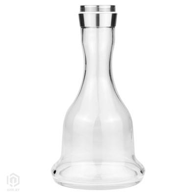 Купить Колба для кальяна Hoob Bell Pro Прозрачная x Сталь за 144,99 в магазине Кальянная Республика