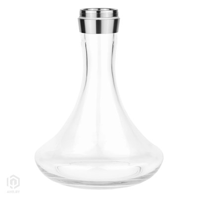 Купить Колба для кальяна Hoob Prima Pro Прозрачная x Сталь за 144,99 в магазине Кальянная Республика