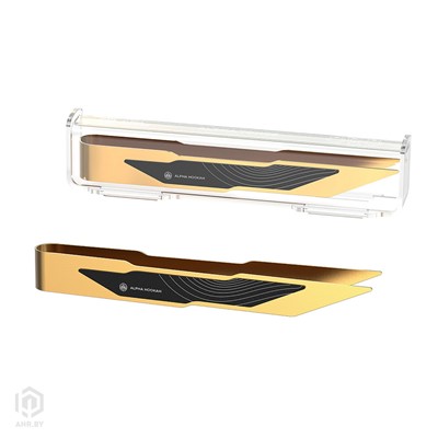 Купить Щипцы ALPHA - SPECIAL ORO Gold за 66,99 в магазине Кальянная Республика