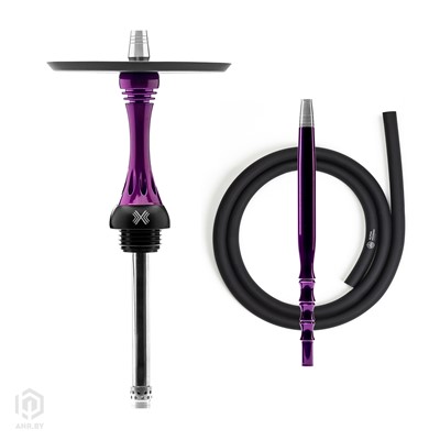 Купить Кальян Alpha Hookah X Purple за 409,99 в магазине Кальянная Республика