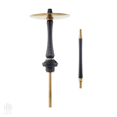 Купить Шахта для кальяна Union Sleek PVD Black + мундштук за 519,99 в магазине Кальянная Республика