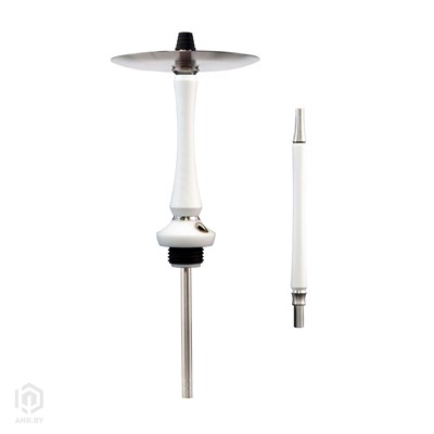 Купить Шахта для кальяна Union Sleek White + мундштук за 399,99 в магазине Кальянная Республика