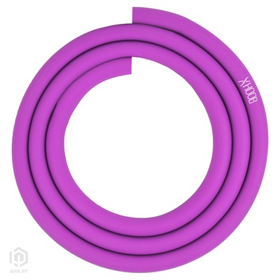 Купить Шланг силиконовый для кальяна Hoob фиолетовый матовый за 36,99 в магазине Кальянная Республика