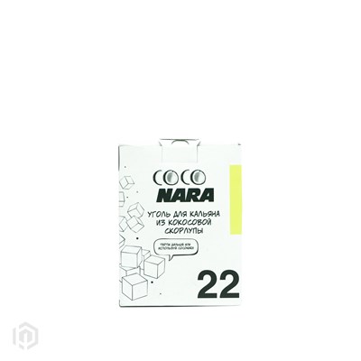 Купить Уголь кокосовый CocoNara 24шт 22мм за 5,49 в магазине Кальянная Республика